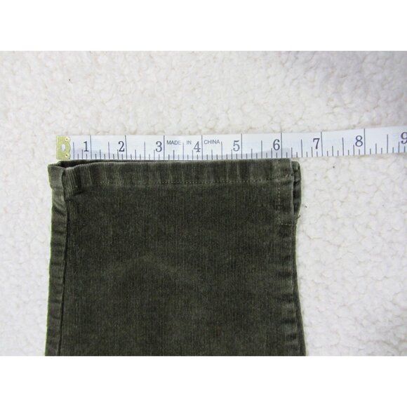 Modcloth women's army green stretch tapered leg corduroy pants 1X - Picture 12 of 12